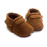 Newborn Baby Shoes Leather Moccasins - Shoes