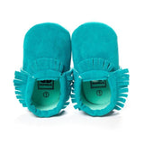 Newborn Baby Shoes Leather Moccasins - Shoes