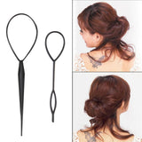 Plastic Pull Hair Pin Ponytail Maker Clip - Pull Hair Tool