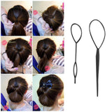 Plastic Pull Hair Pin Ponytail Maker Clip - Pull Hair Tool