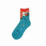 Retro Creative Socks For Her - Socks