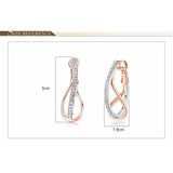 Rose Gold Earrings For Women - Earrings