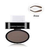 Sealing Waterproof Eyebrow Powder & Stamp - Makeup