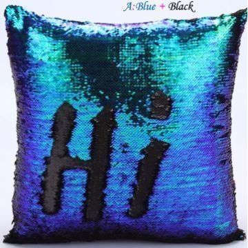 Sequins Cushion Pillow Cover - Cushion Cover