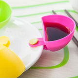Set Of Plate Dip Clips Saucers - Kitchen