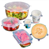 Set of Silicone Suction Lids - Kitchen