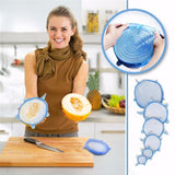 Set of Silicone Suction Lids - Kitchen