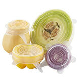 Set of Silicone Suction Lids - Kitchen