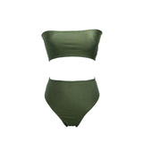 Sexy Off Shoulder Bikini Set - Bikini