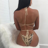 Sexy Sequins Swimwear - Swimsuit