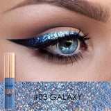 Shimmering Eyeshadow & Eyeliner - Makeup