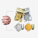 Silver Mirror Nail Polish - Makeup
