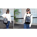 Simple Leather Bag For Women - Bag