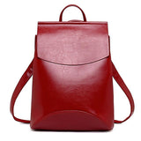Simple Leather Bag For Women - Bag