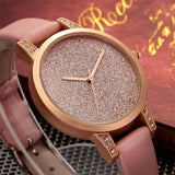 Simple Leather Watch For Women - Watch