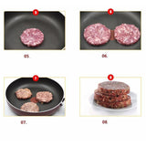 Stainless Steel Hamburger Patty Mold - Kitchen