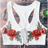 Summer Lace Crop Top - Crop Top