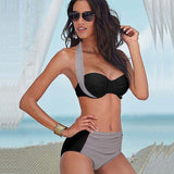 Trendy High Waisted Bikini For Women - Swimsuit