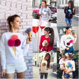 Warm & Comfy Ice Cream Hoodie - Hoodie