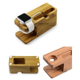 Wooden Charging Station for Apple Devices - Charging Dock