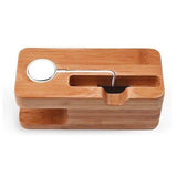 Wooden Charging Station for Apple Devices - Charging Dock