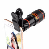 12x QX9-HD Zoom Lens For Smartphone - OptiZoom ™ - Optical Zoom