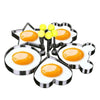 5pcs Stainless Steel Fried Egg Molds - Kitchen