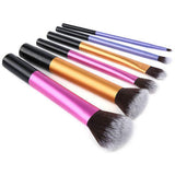 6 PCS Premium Quality Makeup Brushes Set - makeup brush