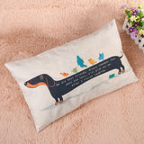 Adorable Pillow - Dachshund Lovers Gift - Pillow