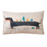 Adorable Pillow - Dachshund Lovers Gift - Pillow