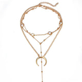 Bohemian Long Pendant Necklace - Necklace
