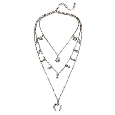 Bohemian Long Pendant Necklace - Necklace