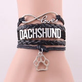 Bracelet Leather Gifts For Dachshund Lovers - Bracelet
