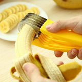Easy Quick Banana Slicer Cutter - Kitchen