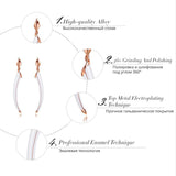 Geometric Stud Earrings For Women - Earrings