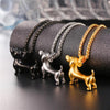 Gold Dachshund Necklace - Necklace