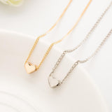 Heart Shaped Pendant - Necklace