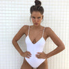 High Cut One Piece Swimsuit - Swimsuit