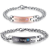 His & Hers Matching Couple Bracelets Set - Bracelet