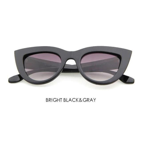 Retro Cat Eye Sunglasses - Sunglasses