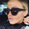 Retro Cat Eye Sunglasses - Sunglasses
