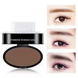 Sealing Waterproof Eyebrow Powder & Stamp - Makeup