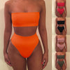 Sexy Off Shoulder Bikini Set - Bikini