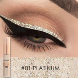Shimmering Eyeshadow & Eyeliner - Makeup