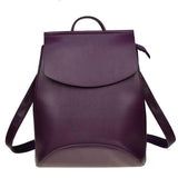 Simple Leather Bag For Women - Bag