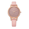 Simple Leather Watch For Women - Watch