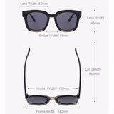 Thick Frame Sunglasses For Women - Sunglasses